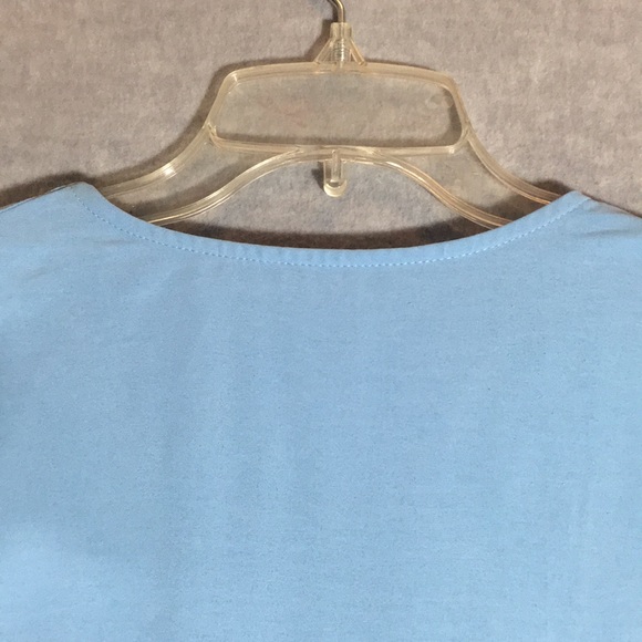 IKEVAN Oversized Relaxed Fit Versatile Wrinkle Resistant Packable Tie Front Top - Picture 12 of 15